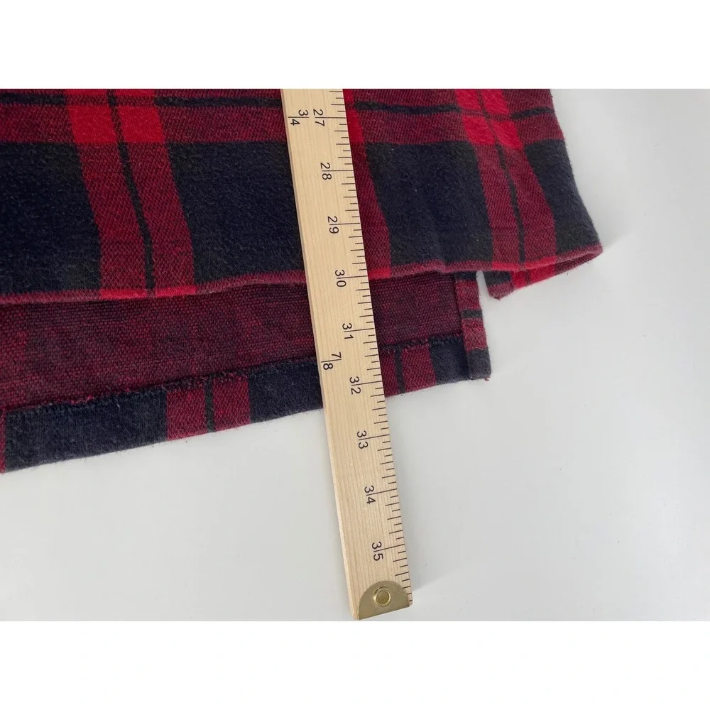 Polo Ralph Lauren Polo Shirt Mens XL Red Black Plaid‎ Heritage Preppy Americana